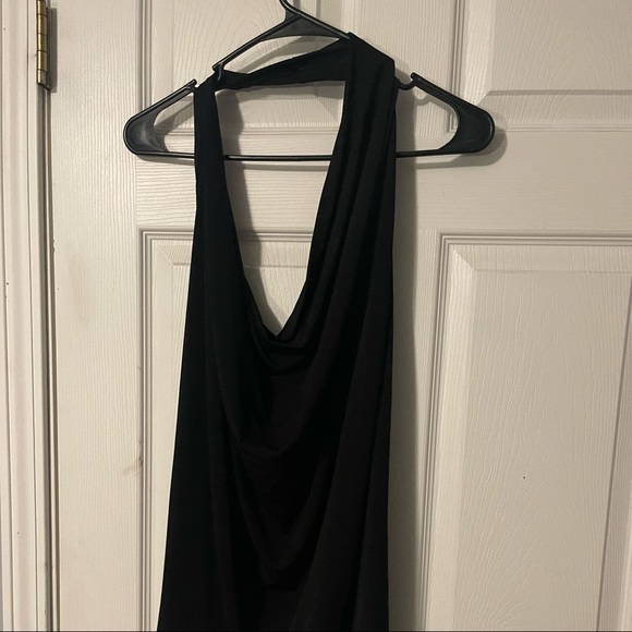 Eimen Black Halter Tank/Blouse. - Picture 1 of 2